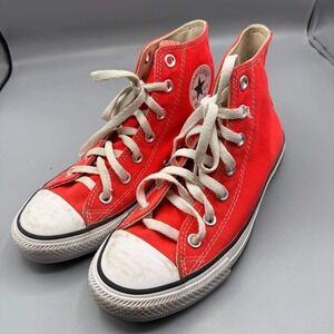 Converse All-Star Chuck Taylor Sneaker Shoes Men‎ 5.5 Neon Orange 166264F